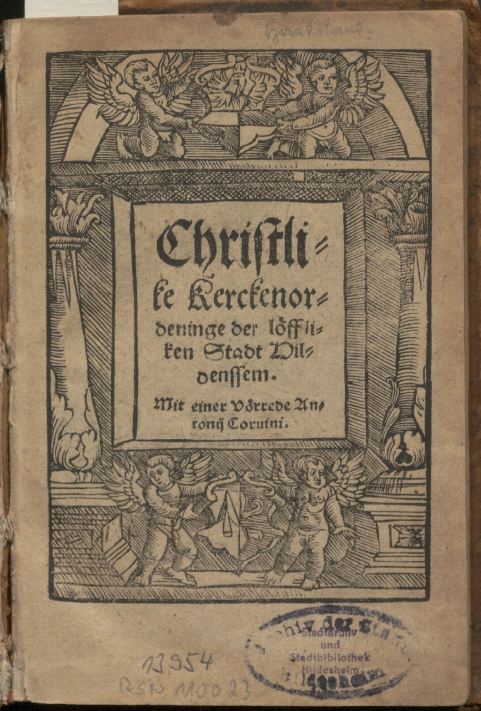 Erste evangelische Kirchenordnung für Hildesheim