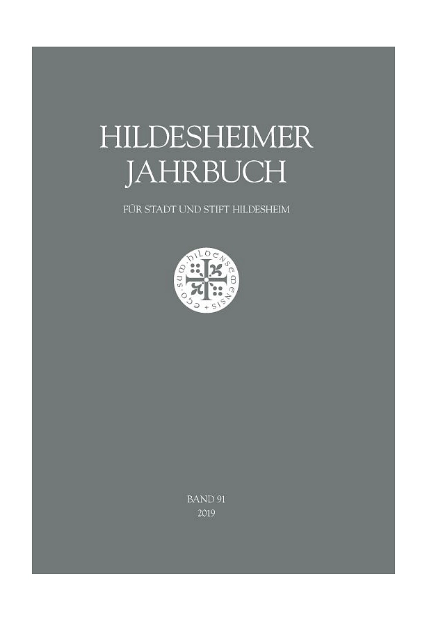 Cover des Hildesheimer Jahrbuchs © Stadtarchiv Hildesheim