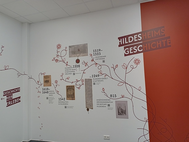 Blick in das neugestaltete Lesesaal-Foyer