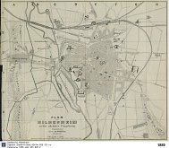 Hildesheim im Stadtplan 1889