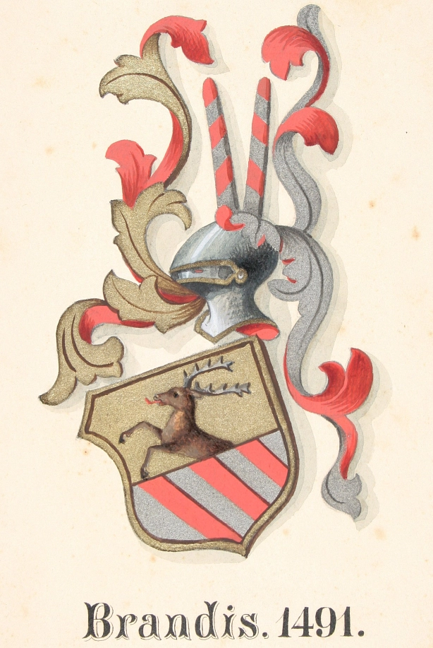 Wappen der Hildesheimer Familie Brandis